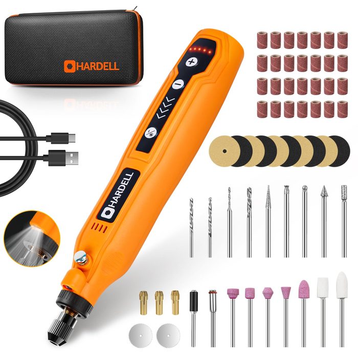 Mini Cordless Rotary Tool, 5-Speed 3.7V USB