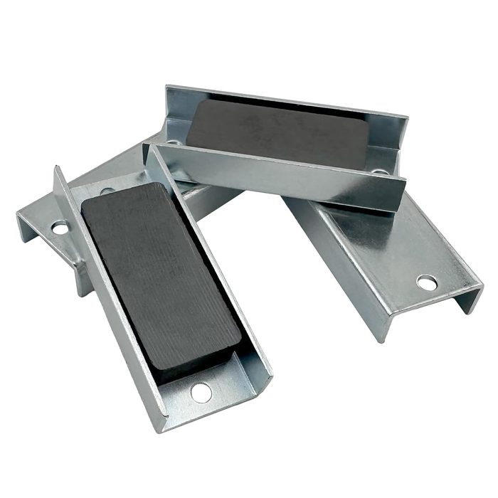 Magnet Fastener - Rectangular with Mounting Holes