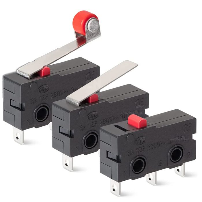 Micro Limit Switch 250VAC 5A SPDT 1NO 1NC