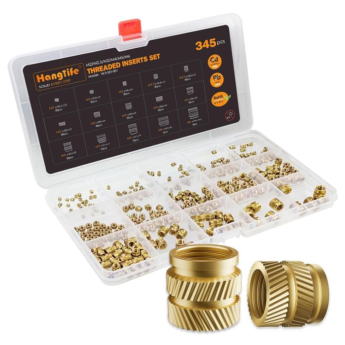 Heat Set Inserts with Metric Internal Threads