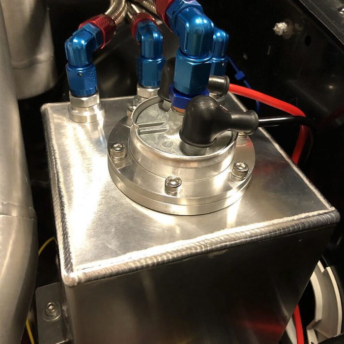 High Flow Swirl Fuel Surge Tank