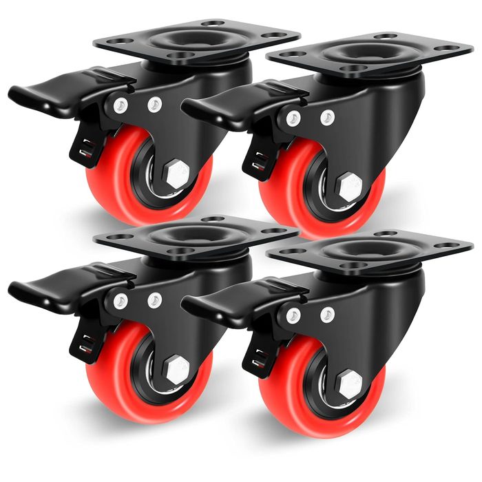 2 Inch Heavy Duty Caster Wheels Set of 4