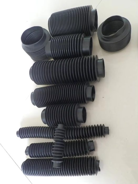 Plastic Nylon Dust Cover Air Cylinder Shaft Boots Round Cylinder Bellows CNC Machine Protective Bellow Cover