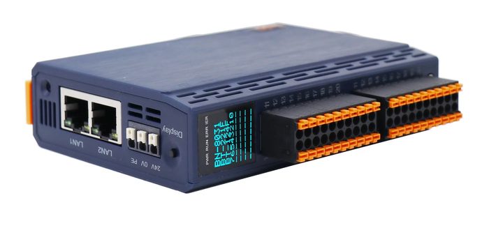 Dual Ethernet Port IO Module for Data Collection