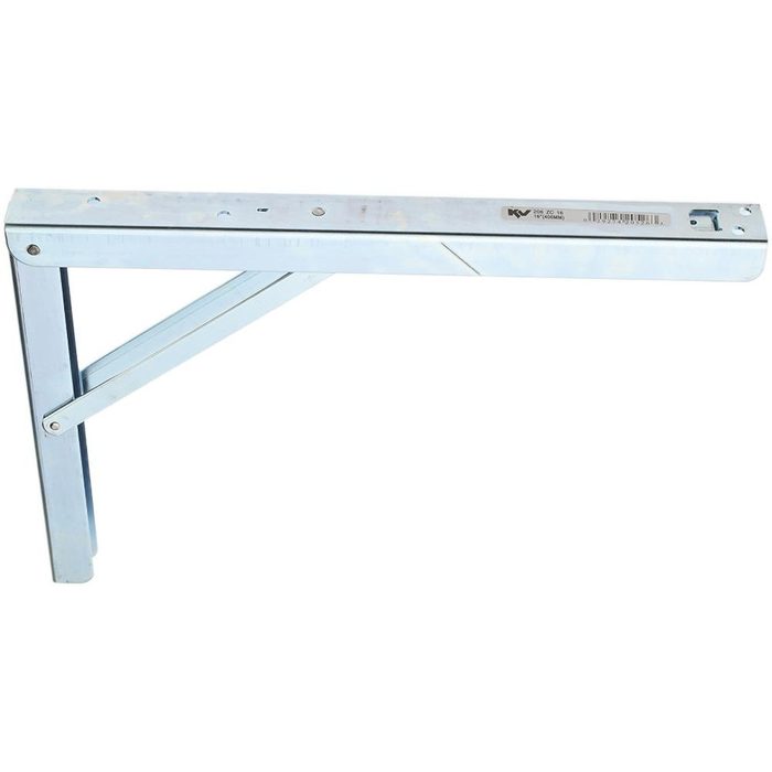 Adjustable L Bracket, 750 Lb Capacity, Anachrome Steel Coated