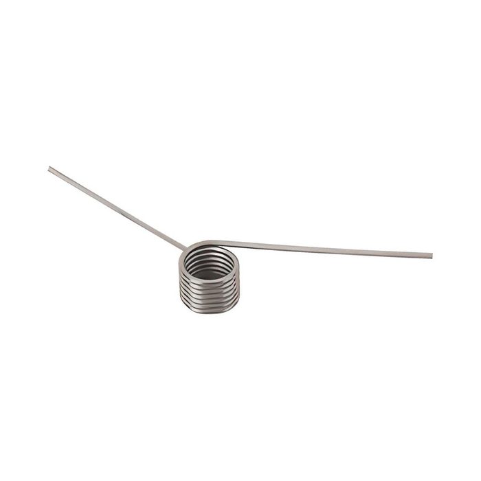 Torsion Spring, 270° Deflection Angle, 0.283" OD, 0.021" Wire Dia, 3 Coils