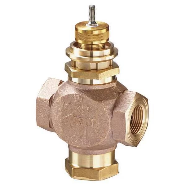 Globe Valve, 3-Way Mixing, 3/4 In, (F)NPT