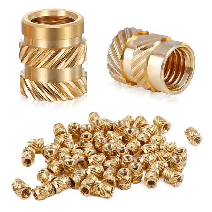Heat Set Threaded Knurled Nut