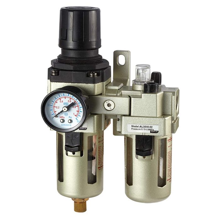 Air Compressor Filter Regulator Lubricator (FRL)