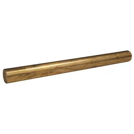 Copper Round Tube 1/4 in OD, 0.18 in ID, 0.035 in Wall, 36 in Length