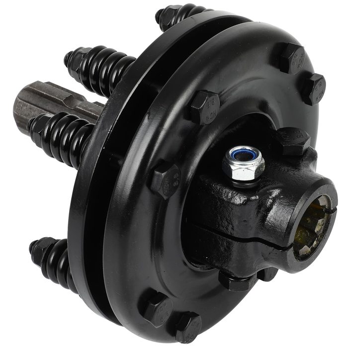 PTO Slip Clutch, 1-3/8" Smooth Round Ends