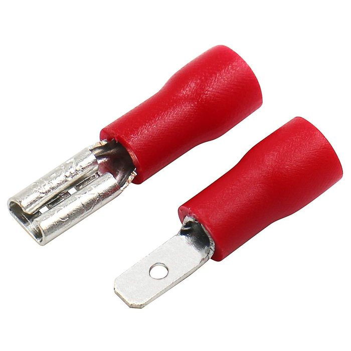 Female Male Spade Terminals Wire Crimp Connectors