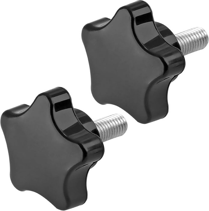 Clamping Screw Handle Star Shape Thread Tightening Knobs