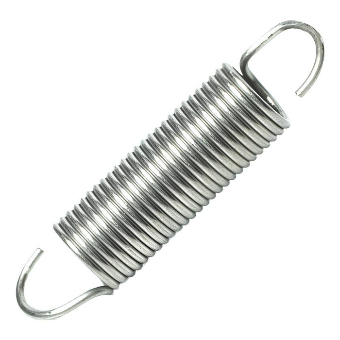 Extension Spring: 12 mm OD, 241.8 mm Extended Length