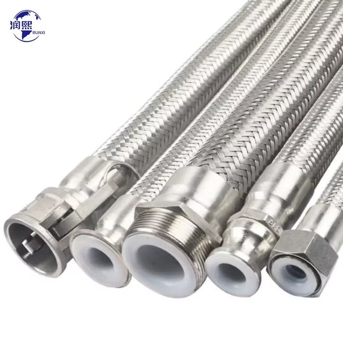Flexible Metal Hose Stainless Steel Braided PTFE Hose
