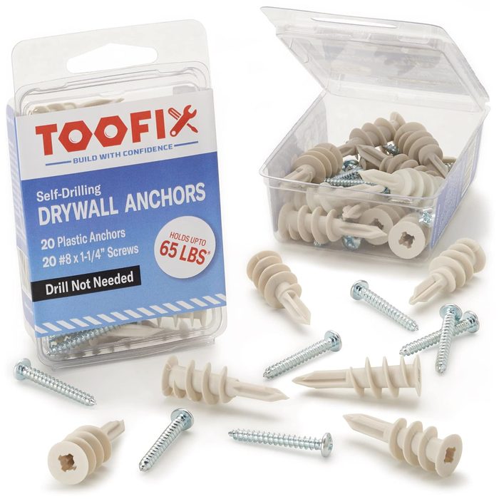 Self Drilling Drywall Anchors with Screws