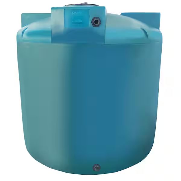 1000 Gal. Green Vertical Water Storage Tank