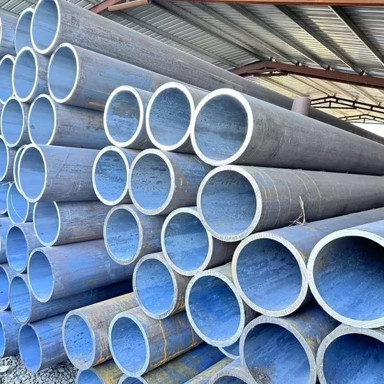 Q345ns ERW Seamless Welded Round Tube Carbon Steel Pipe