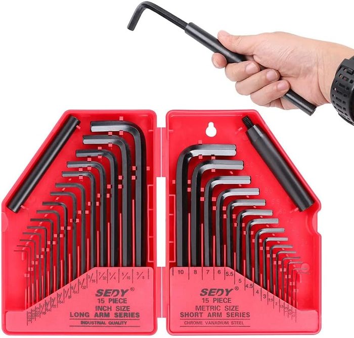 L-shaped Hex Key Allen Wrench Set