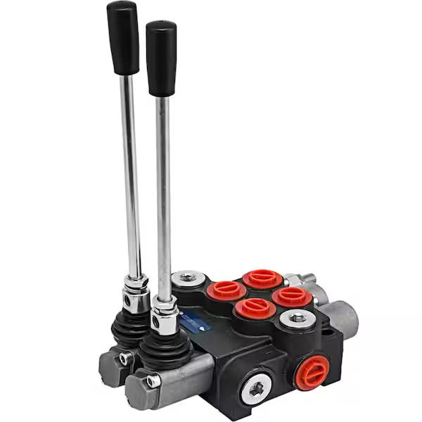2 Spool Hydraulic Directional Control Valve, Open Center