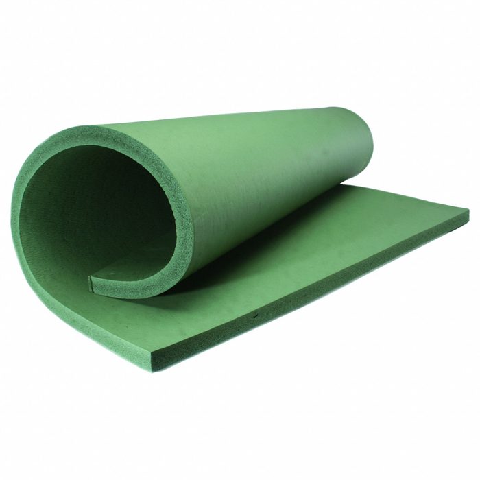 Oil-Resistant Buna-N Foam Rubber Insulation Sheet