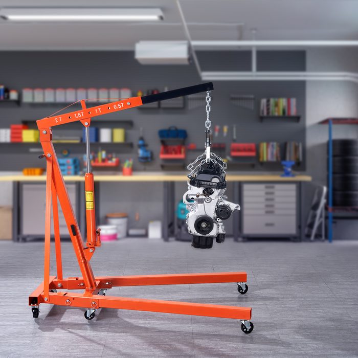 2-Ton Capacity 89 in. Lift Engine Hoist