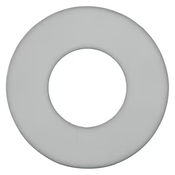 Raised Face PTFE Flange Gasket for 2" Pipe, 1/16" Thick