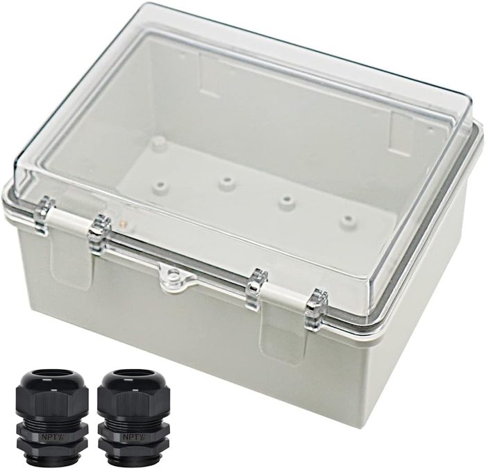 IP65 Abs Clear Lid Electrical Project Case Power Electronic Project Shell Junction Box Instrument Box
