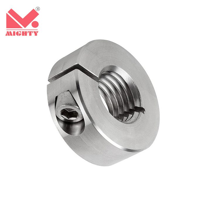 Double Split Shaft Collar with Set Screw
