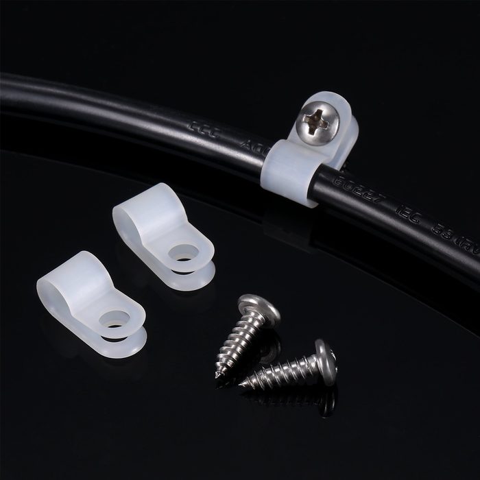 R-Type Cable Clamps Clips Fasteners